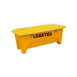 HB Udendrs opbevaringsboks - 475 Liter Gul redskabsboks - Lg med gasdmper