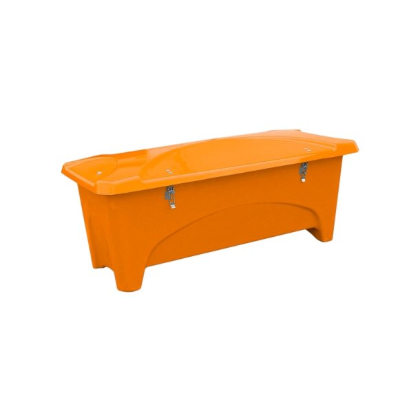 HB udendrs opbevaringsboks - 475 Liter Orange redskabsboks