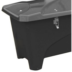 HB Udendrs opbevaringsboks - 475 Liter Sort redskabsboks