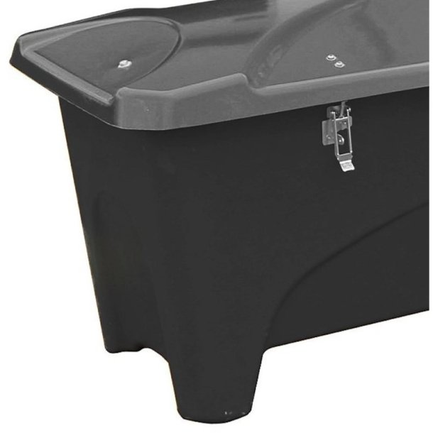HB Udendrs opbevaringsboks - 475 Liter Sort redskabsboks