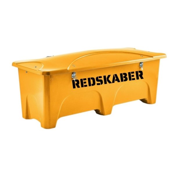 HB Udendrs opbevaringsboks - 750 Liter Gul redskabsboks