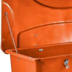 HB Udendrs opbevaringsboks - 750 Liter Orange redskabsboks