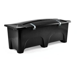 HB Udendrs opbevaringsboks - 750 Liter Sort redskabsboks