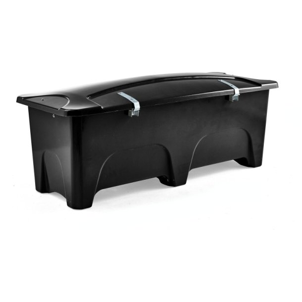 HB Udendrs opbevaringsboks - 750 Liter Sort redskabsboks