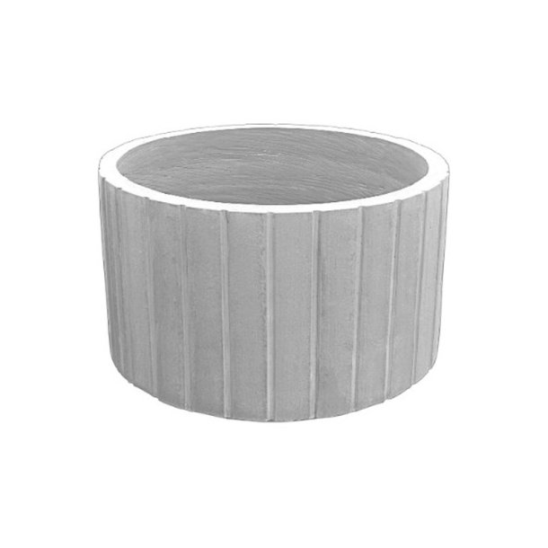 Emil 140 L beton plantekumme gr Silikatmalet - rund