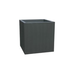 Otto 150 L beton plantekumme antracit Silikatmalet - firkantet