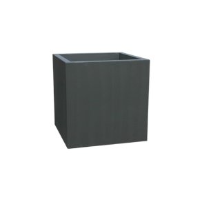 Otto 150 L beton plantekumme antracit Silikatmalet - firkantet