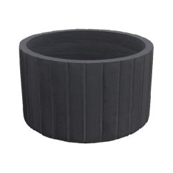 Emil 185 L beton plantekumme antracit Silikatmalet - rund