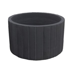 Emil 185 L beton plantekumme antracit Silikatmalet - rund