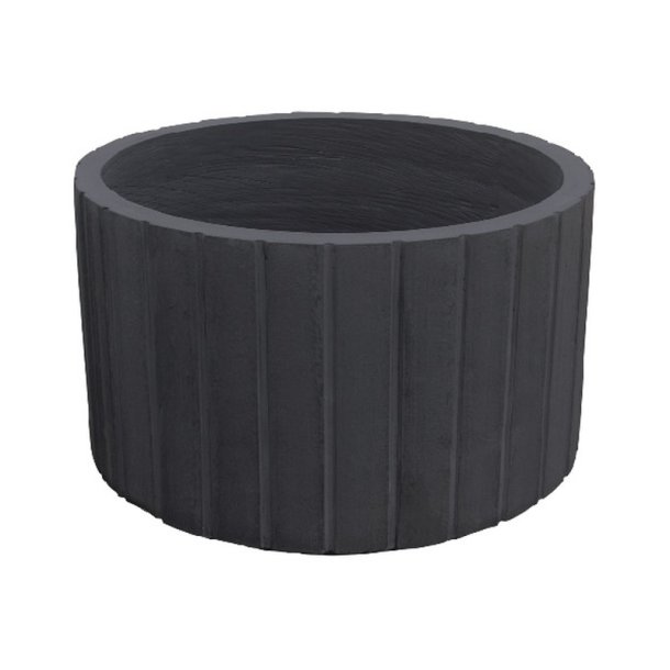 Emil 185 L beton plantekumme antracit Silikatmalet - rund