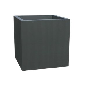 Otto 375 L beton plantekumme antracit Silikatmalet - firkantet