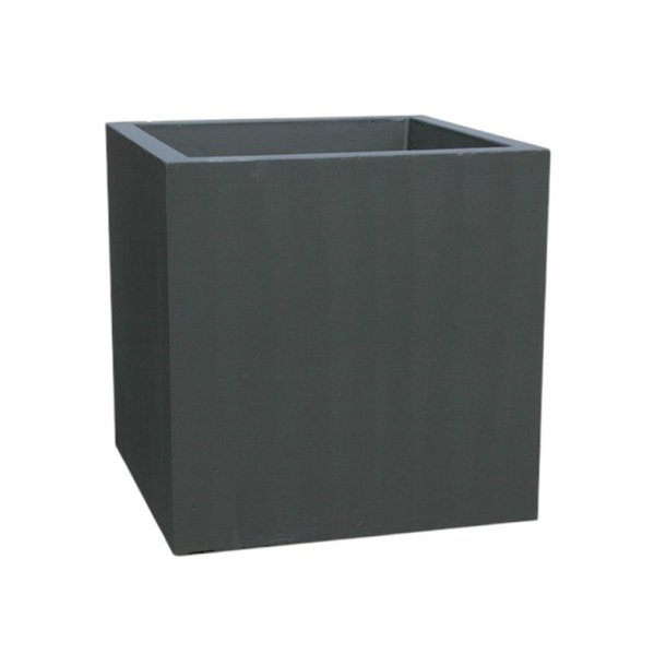 Otto 375 L beton plantekumme antracit Silikatmalet - firkantet