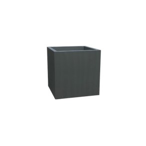 Otto 50 L beton plantekumme antracit Silikatmalet - firkantet