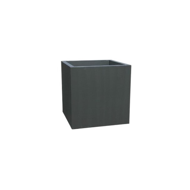 Otto 50 L beton plantekumme antracit Silikatmalet - firkantet