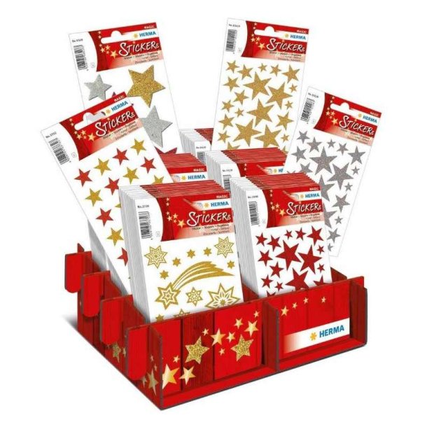 Herma Magic stickers - Stars - display med 60 stk.