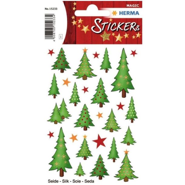 Herma Magic stickers - juletrer - 1 stk.