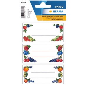 Herma Home stickers - kkkenlabels - forskellige br - 4 stk.