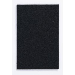 Herma Filtplade - selvkl�bende - 75x115mm - sort