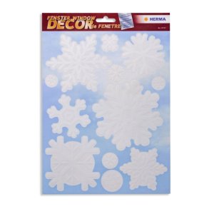 Herma Decor Klisterm�rker/Stickers - Snefnug - Til Vindue - A4 - 1 Stk
