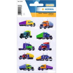 Herma Magic Klisterm�rker/Stickers - Lastbiler - 1 Ark