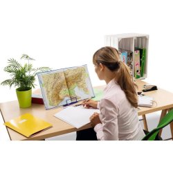 Herma Bogsttte/tabletholder - metal - Bl