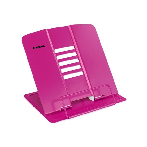 Herma Bogsttte/tabletholder - metal - pink