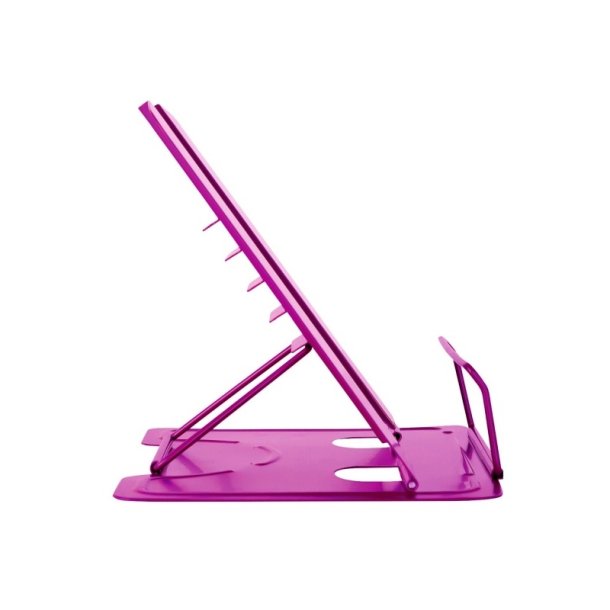 Herma Bogsttte/tabletholder - metal - pink