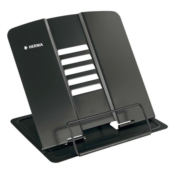 Herma Bogsttte/tabletholder - metal - Sort
