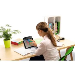 Herma Bogsttte/tabletholder - metal - Sort