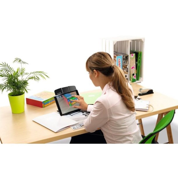 Herma Bogsttte/tabletholder - metal - Sort