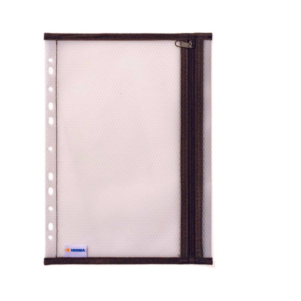 Herma Universal lynlslomme - 32x23cm - med hulkant - sort - 1 stk.