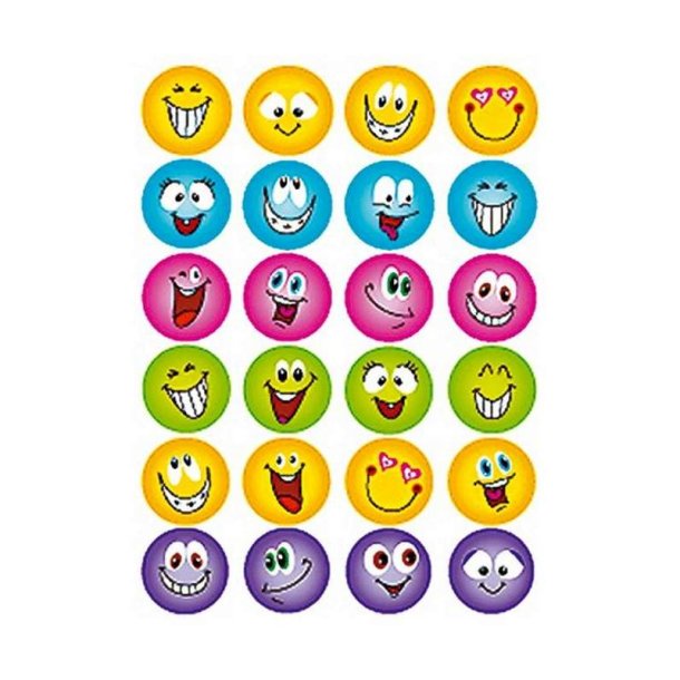 Herma Magic klistermrker/stickers - smileys - 1 stk.