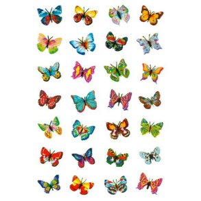 Herma Magic klistermrker/stickers - sommerfugle - 1 stk.