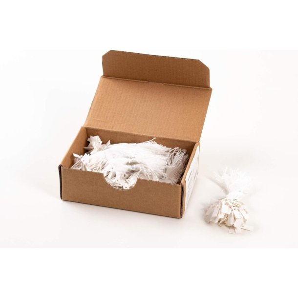 Herma Manillam�rker i 7x15mm - 1000 stk. smykkem�rker med snor