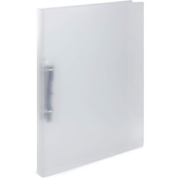 Herma A4 ringbind - Transparent Hvid - 2 D-ringe - rygbredde 25mm