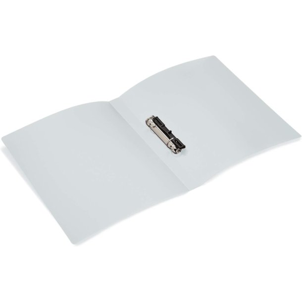 Herma A4 ringbind - Transparent Hvid - 2 D-ringe - rygbredde 25mm