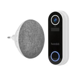 Hombli Smart Ringeklokke 2 - Ringeklokke 2 + klokke 2 - Hvid - Promo Pack