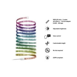Hombli Smart LED Strip RGB - 5 meter