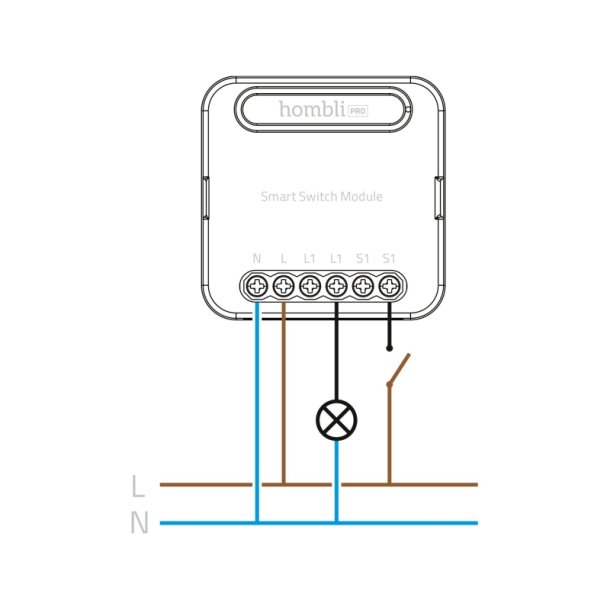 Hombli Smart Switch Module - Sort