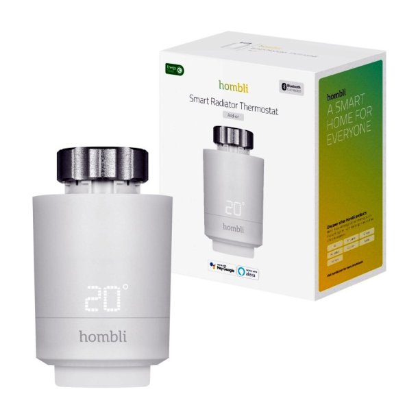 Hombli Smart Radiator Termostat - Ekstra termostat - Hvid