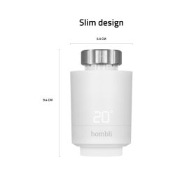 Hombli Smart Radiator Termostat - Ekstra termostat - Hvid