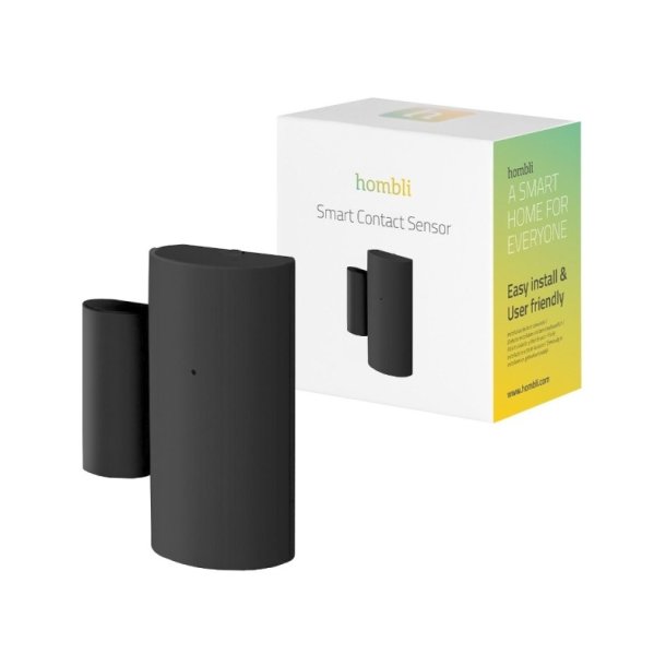 Hombli Smart Bluetooth kontaktsensor - Trdls vindues-/drsensor - Sort