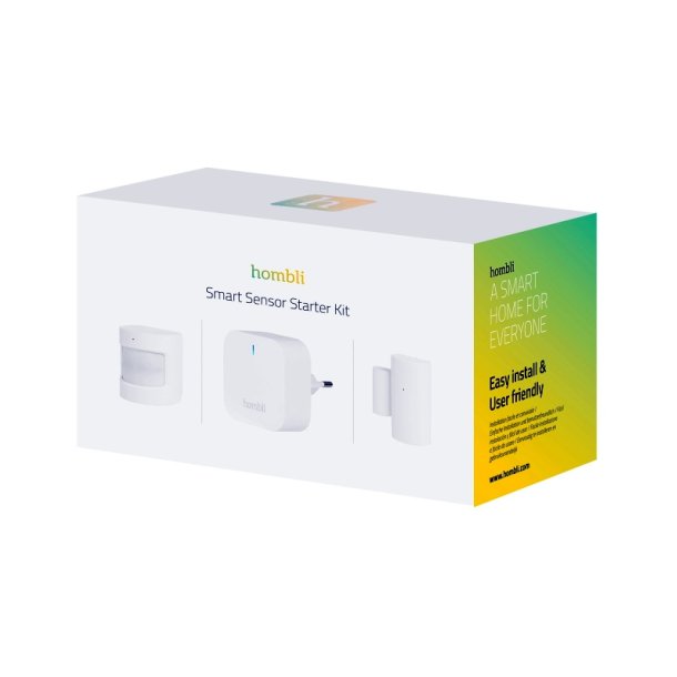 Hombli Smart Bluetooth Sensor Starterkit - BT Bridge + BT Contact Sensor + BT PIR Motion Sensor)