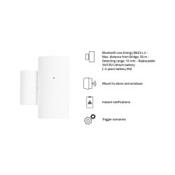 Hombli Smart Bluetooth Sensor Starterkit - BT Bridge + BT Contact Sensor + BT PIR Motion Sensor)