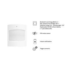 Hombli Smart Bluetooth Sensor Starterkit - BT Bridge + BT Contact Sensor + BT PIR Motion Sensor)