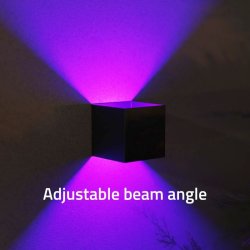 Hombli Smart udendrs vglampe - V2 - Justerbar lysstyrke og strlevinkel - sort