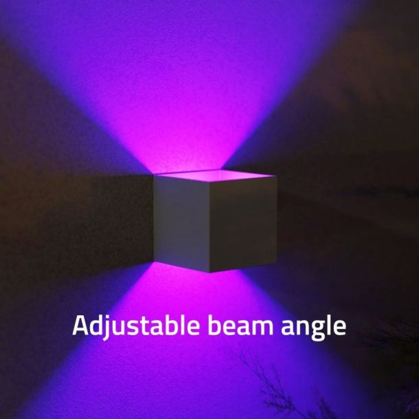 Hombli Smart udendrs vglampe - V2 - Justerbar lysstyrke og strlevinkel - gr