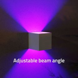 Hombli Smart udendrs vglampe - V2 - Justerbar lysstyrke og strlevinkel - hvid