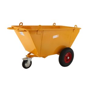 H�rby Bruk Affaldsvogn 300 L med l�fte�jer, 3 hjul - 400 kg