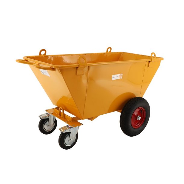 H�rby Bruk Affaldsvogn 300 L med l�fte�jer 4 hjul - 400 kg